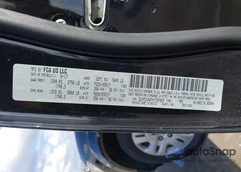 2017 Dodge Journey Se z USA, uszkodzony, nr VIN 3C4PDCAB7HT707857